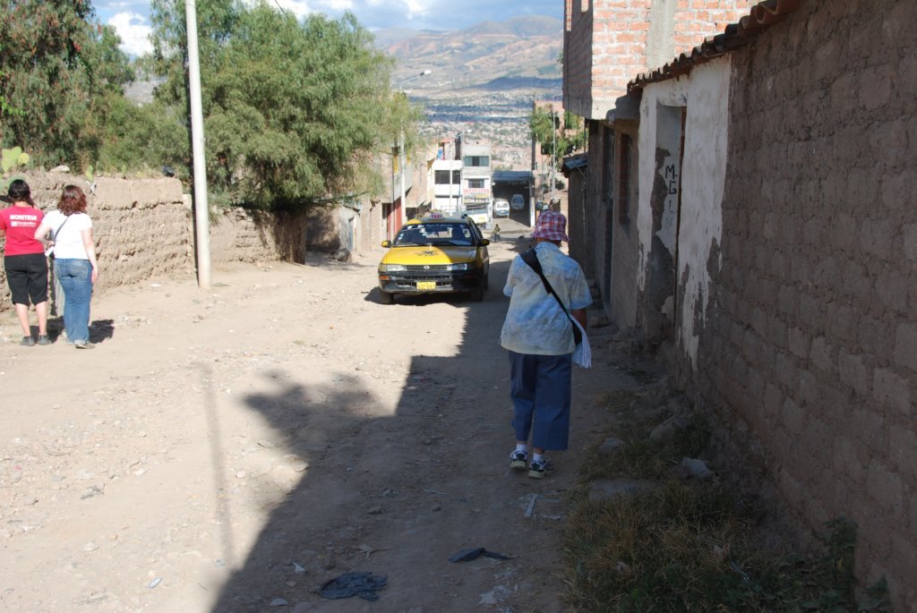 La route du dispensaire