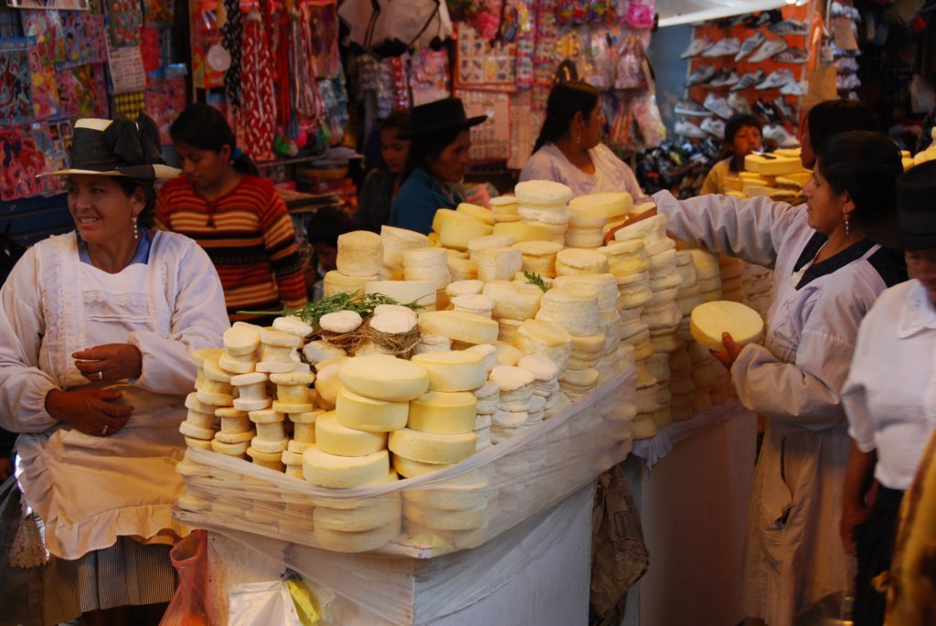 Marchande de fromage