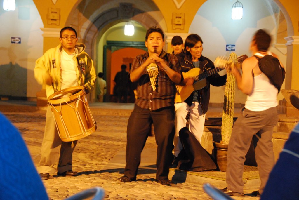 Musiciens au centre culturel