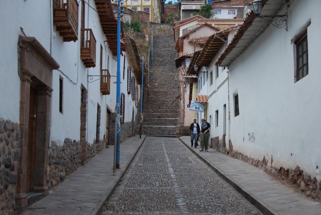 Escalier de Cusco