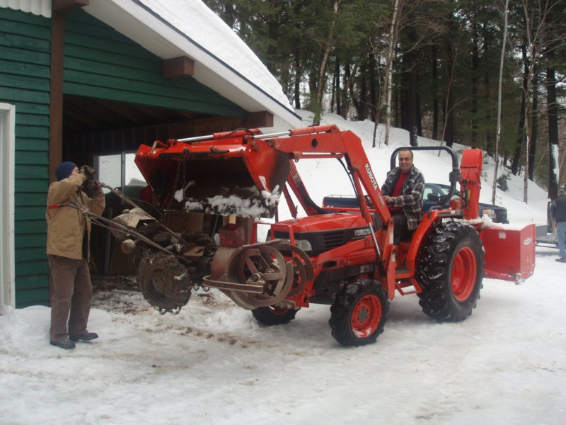 Le tracteur