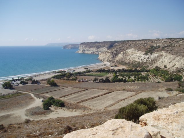 La plage de Kourion
