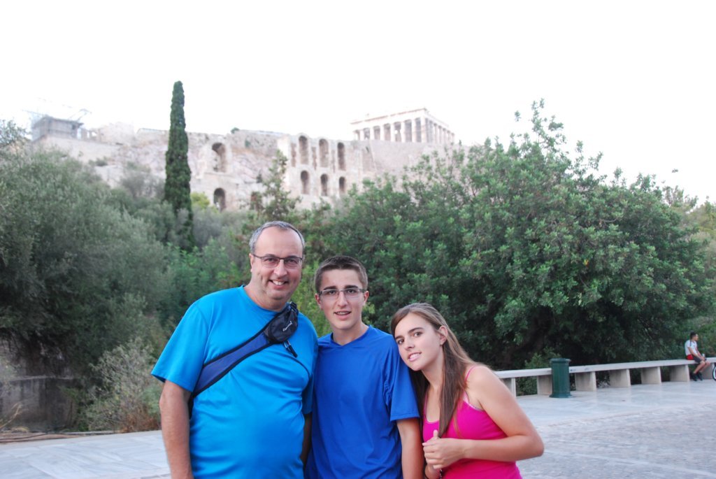 Une photo de l'album « Athènes » sur le site web de la famille Ratté.