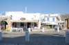 Petit restaurant sur le bord de la mer au départ pour Naxos