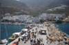 Arrêt dans la seconde ville d'Amorgos