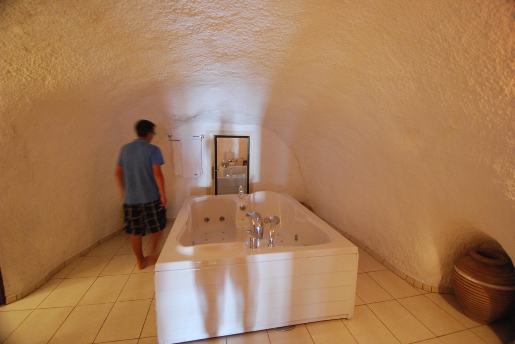Bain tourbillon pour quatre personnes...