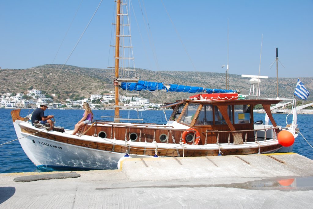 Une photo de l'album « Santorin » sur le site web de la famille Ratté.