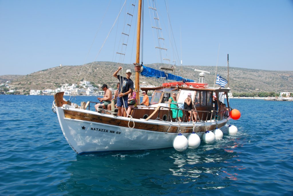 Bateau pour les plages