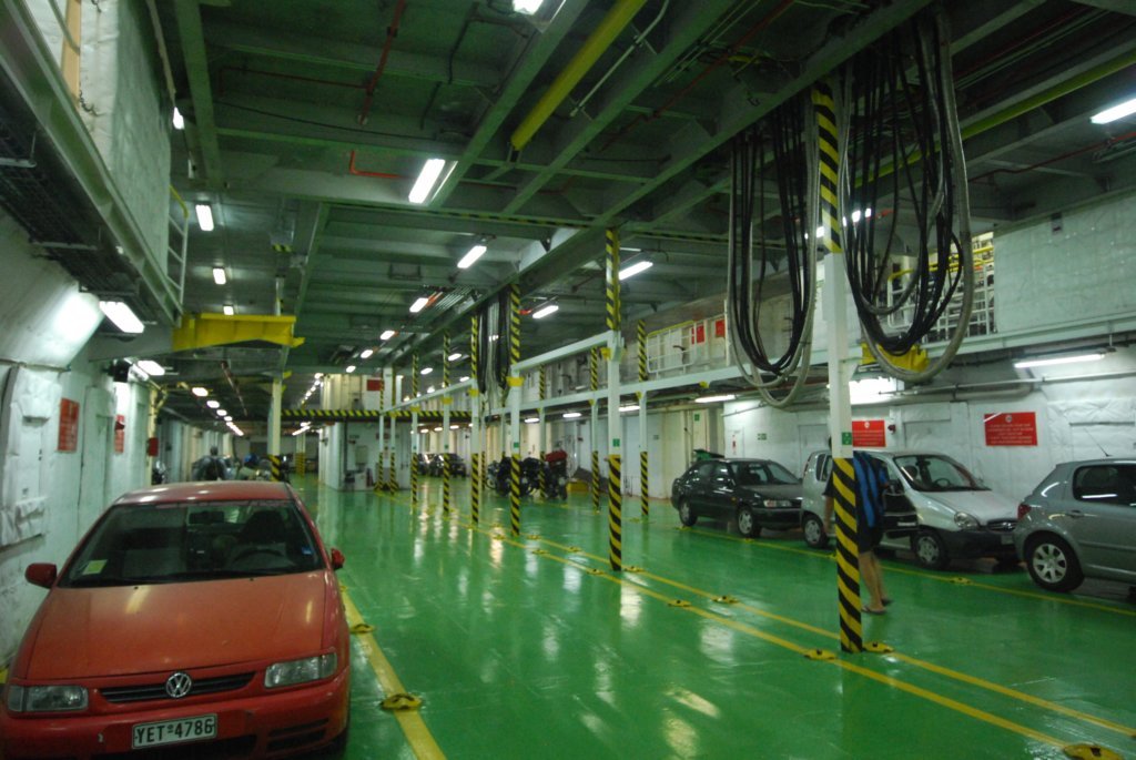 Intérieur du traversier