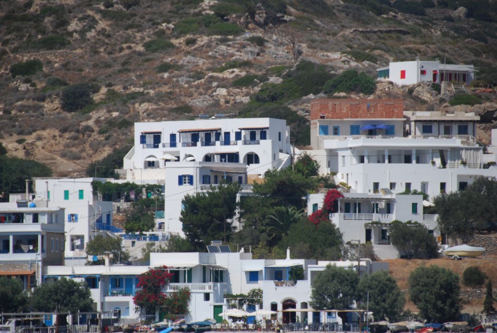 Notre hôtel vue de la mer