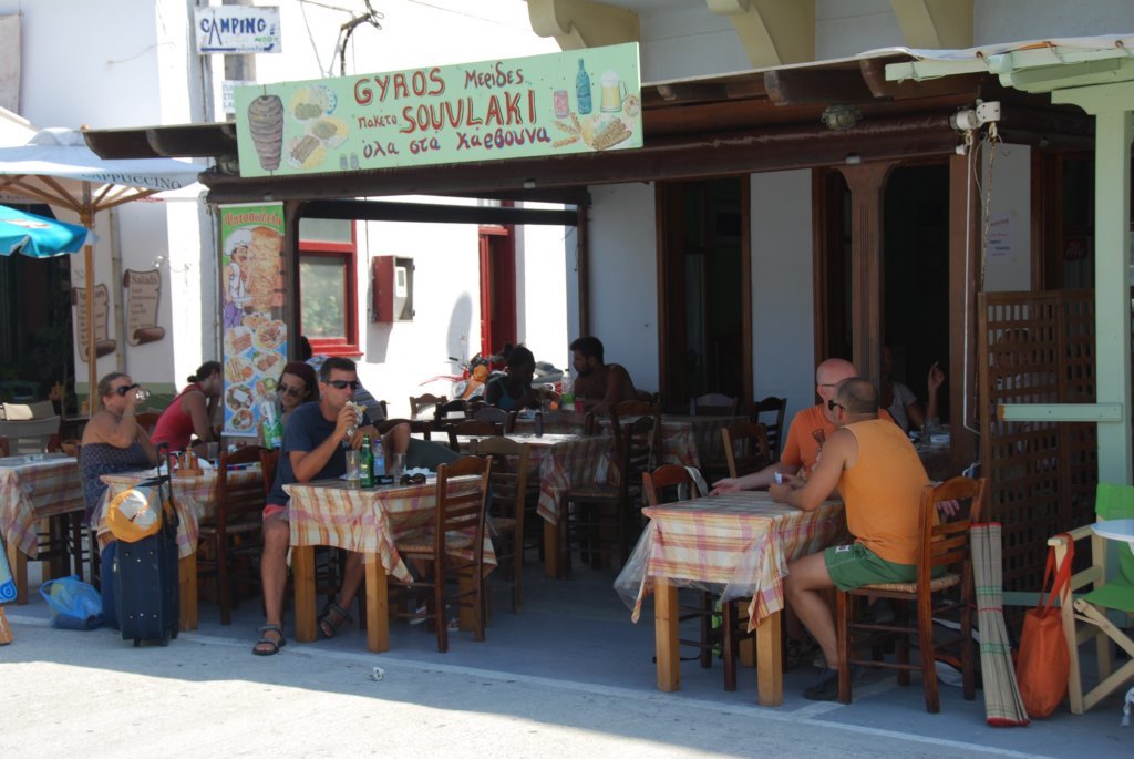 Resto dans le port