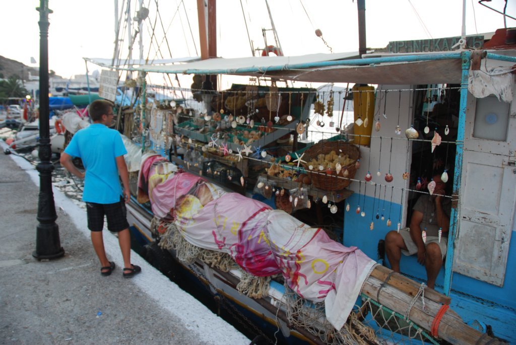 Vendeur de coquillage