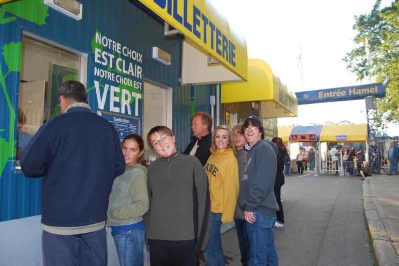 Une photo de l'album « Expo-Québec 2007 » sur le site web de la famille Ratté.