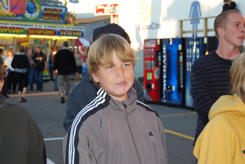 Une photo de l'album « Expo-Québec 2007 » sur le site web de la famille Ratté.
