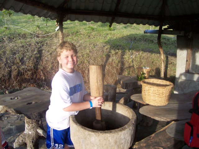 Une photo de l'album « Costa Rica 2004 » sur le site web de la famille Ratté.