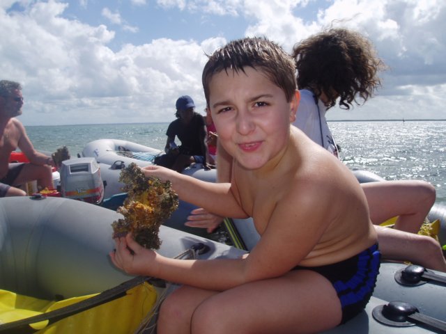 Une photo de l'album « Guadeloupe 2004 » sur le site web de la famille Ratté.