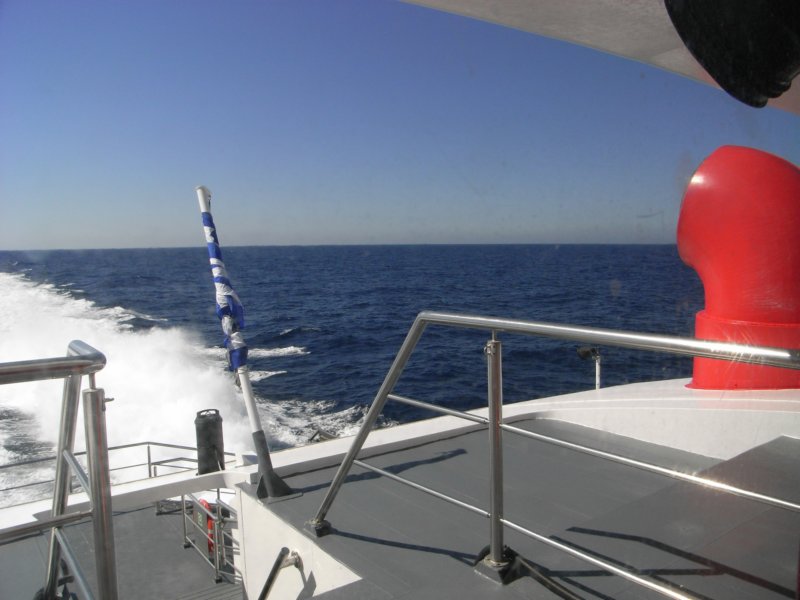 Jour 2, départ pour Paros, ensuite Naxos,à bord d'un traversier rapide
