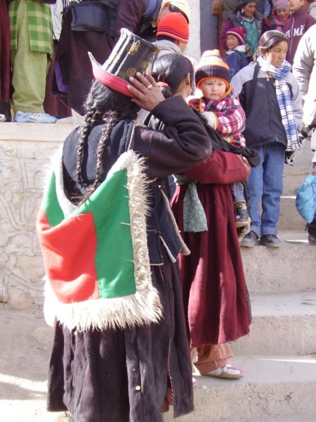 Foule colorée