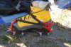 Botte d'alpinisme avec crampons