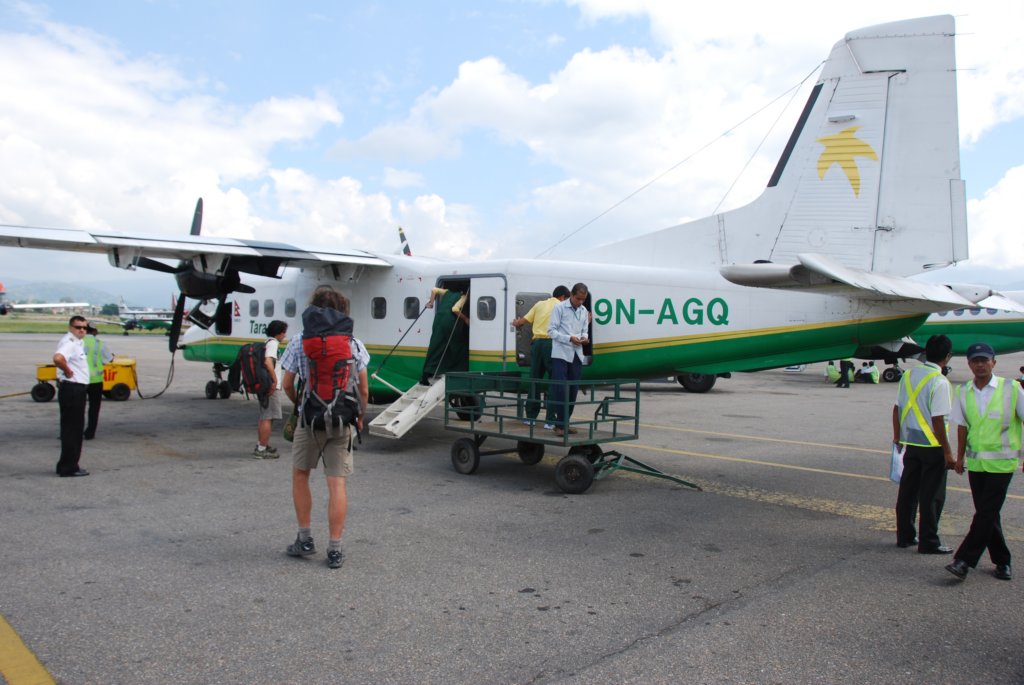 L'avion pour Tumlingtar