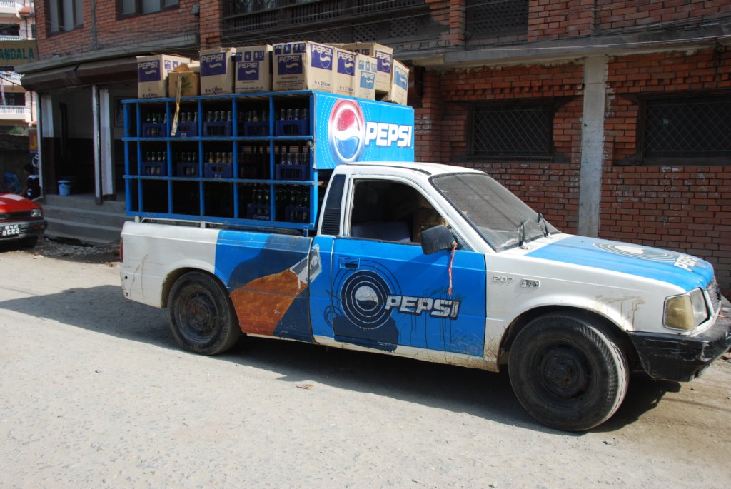 Livreur de Pepsi