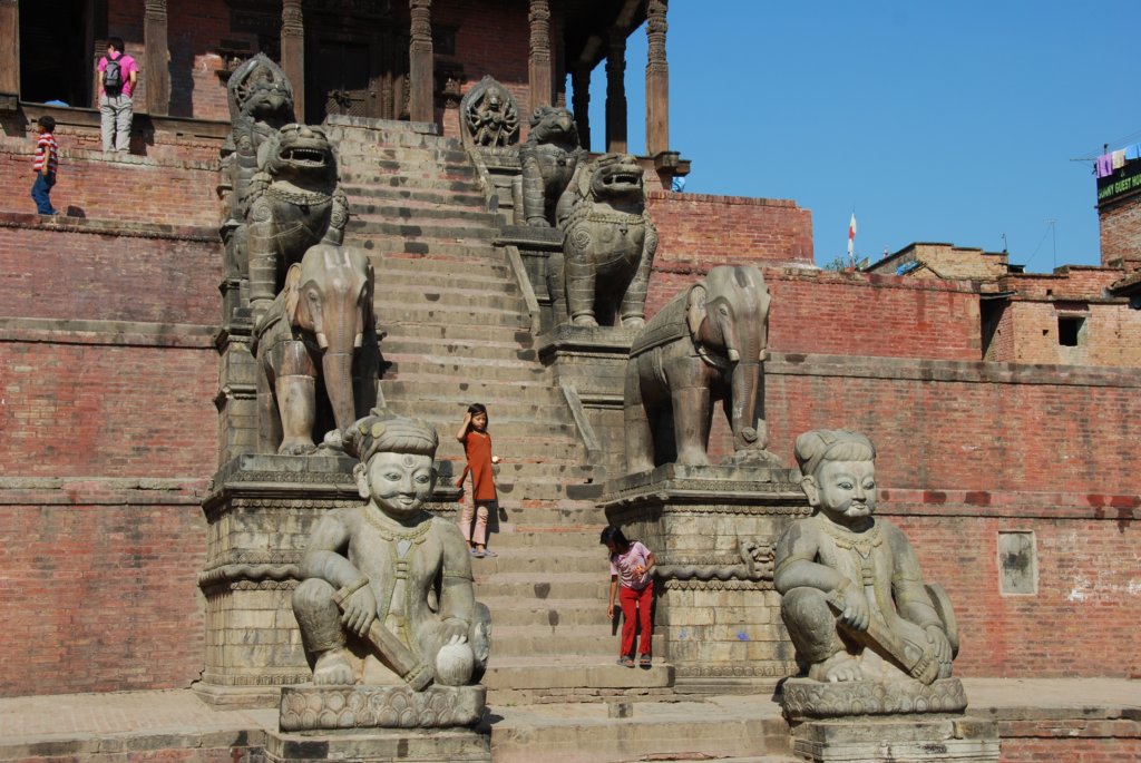 Une photo de l'album « Bhaktapur, Katmandou » sur le site web de la famille Ratté.