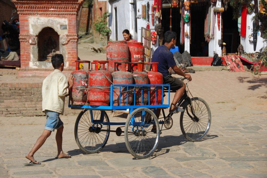 Une photo de l'album « Bhaktapur, Katmandou » sur le site web de la famille Ratté.