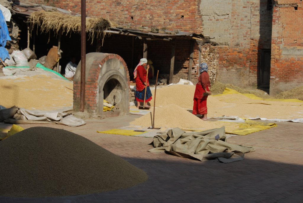 Une photo de l'album « Bhaktapur, Katmandou » sur le site web de la famille Ratté.
