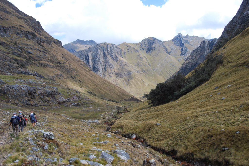 Ancien sentier inca que l'on utilise pour le treck