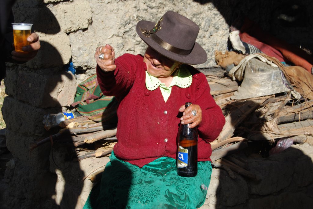 La bière coule à flot...