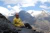 Petit repos avant d'entreprendre la descente