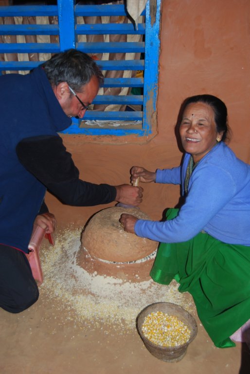 Une photo de l'album « Autour de Pokara » sur le site web de la famille Ratté.