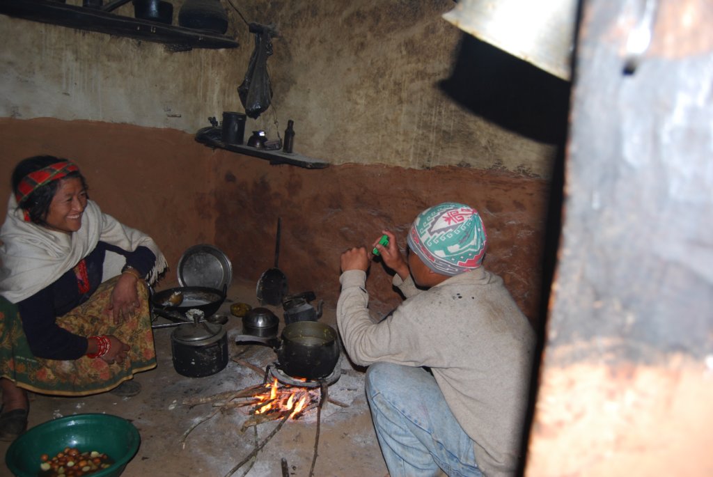 Une photo de l'album « Autour de Pokara » sur le site web de la famille Ratté.