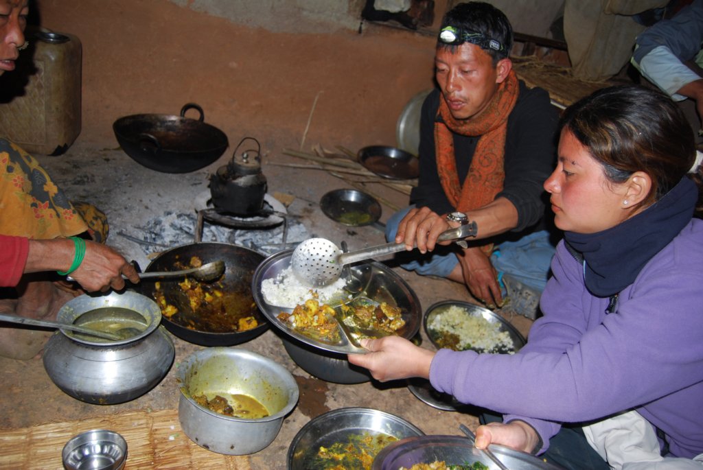 Une photo de l'album « Autour de Pokara » sur le site web de la famille Ratté.