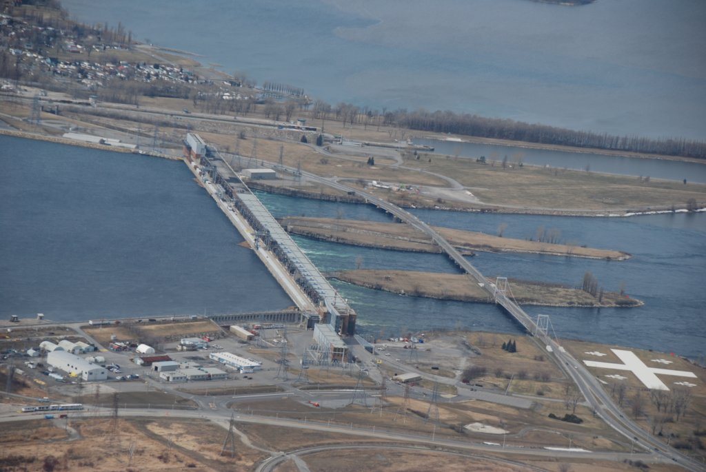 Barrage sur le St-Laurent