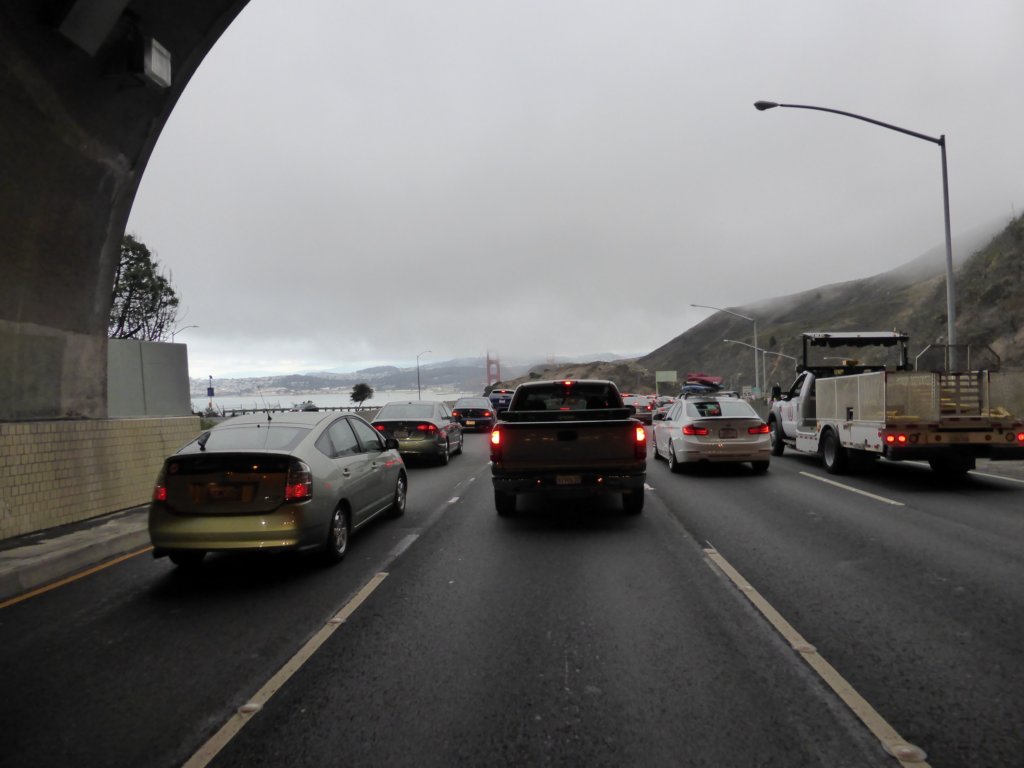 Arrivée à San Francisco