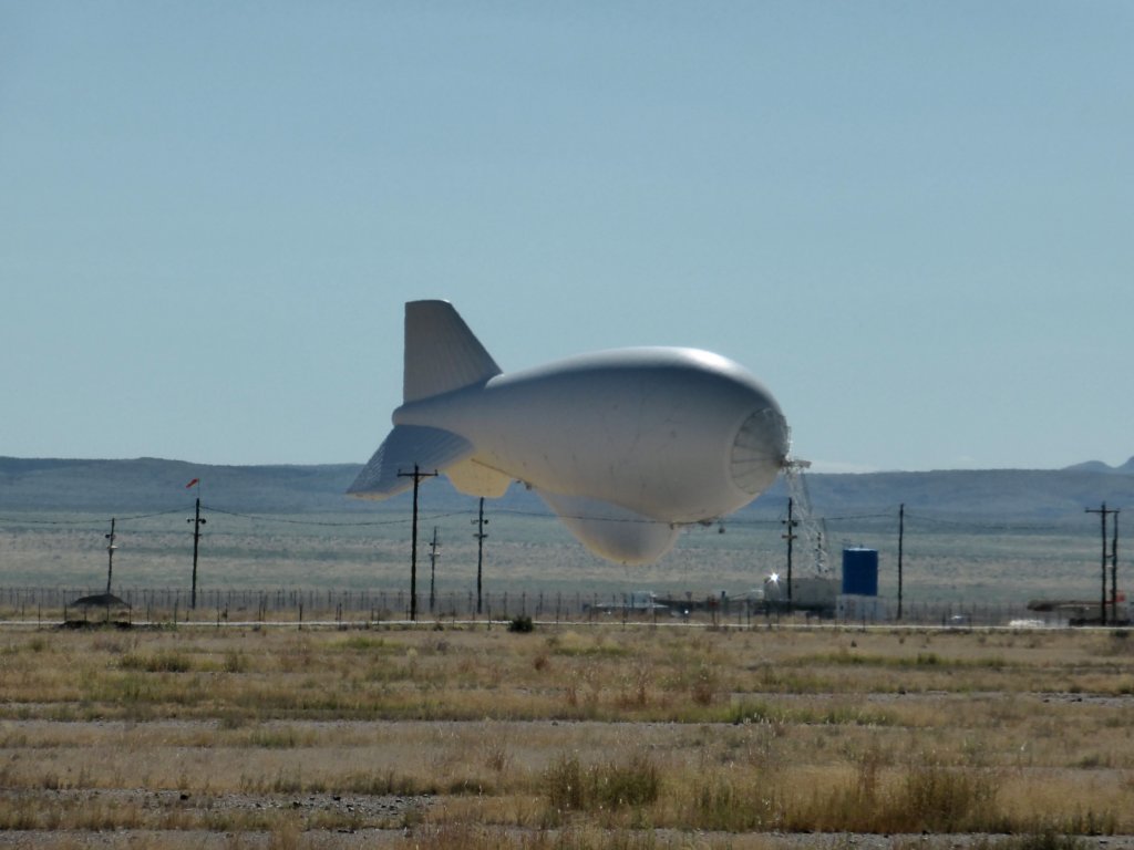Ballon de surveillance de la frontière mexicaine