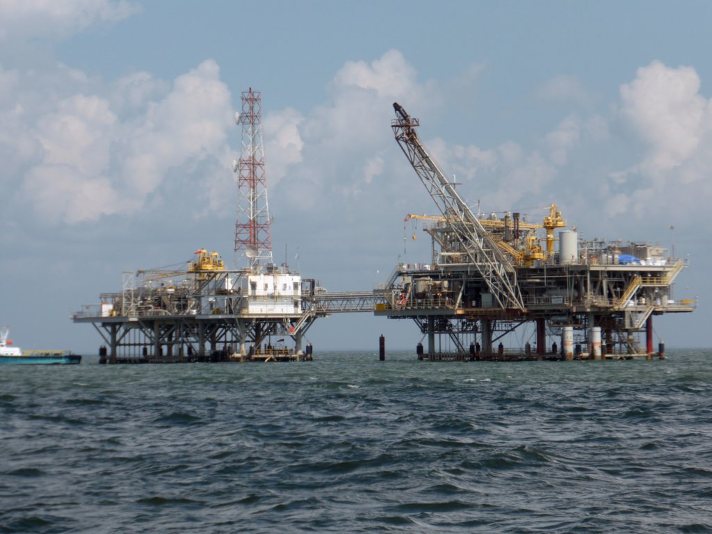 Plate-Forme pétrolière , Golfe du Mexique